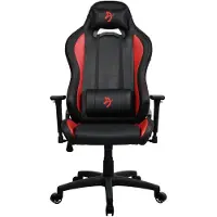 AROZZI Silla de gaming Torretta, con revestimiento SoftPU, color negro/rojo