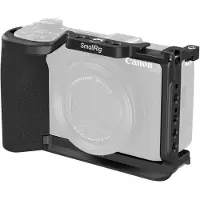 SmallRig 5807 Jaula para Canon PowerShot V1, negra