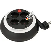 Brennenstuhl Comfort-Line, caja organizadora de cables CL-S, color negro/blanco, 3 metros, cable H05VV-F 3G1,5, referencia 1109220