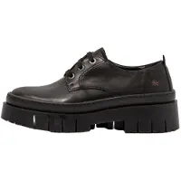 Art para mujer. 119521101003_001 Zapatos de piel 1952 negro -altura tacón: 5 cm- (39), 5 a 8cm, Cordones, Casual, outlet 2026.