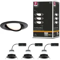 Paulmann Foco empotrable LED Nova Plus, kit básico, con mecanismo de inclinación