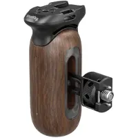 SmallRig Empuñadura Lateral De Madera Con Roscas De 1/4``-20 Y 3/8