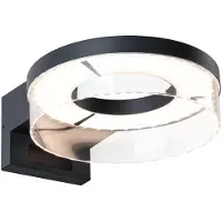 Paulmann . Lámpara LED para exterior, modelo Capera, con sensor de movimiento (IR) y control de luz ambiental