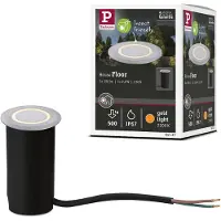 Paulmann Foco empotrable de suelo LED , luz dorada, respetuoso con los insectos