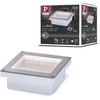 Paulmann Foco empotrable de suelo LED Brick, con sensor de movimiento (IR) y control de luz ambiental