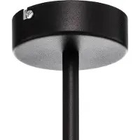 Aldex Plafón Dione, de 4 luces, negro