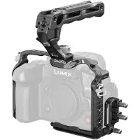 SmallRig HawkLock Kit de jaula de liberación rápida para Panasonic LUMIX GH7 / GH6 4825