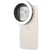SmallRig 5203 Luz de vídeo LED anular Vibe P30 de 67mm (Kit adaptador de filtro de rosca universal)