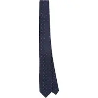 Calvin Klein Double Dots Silk Tie Night Sky Talla: OS | Corbatas Outlet | Hombre | Negro
