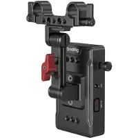 SmallRig 3499B V-Mount Placa adaptadora de batería (versión básica) y brazo de extensión
