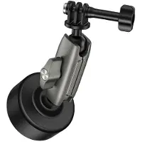 Telesin Soporte de ventosa eléctrica con brazo y montaje GoPro