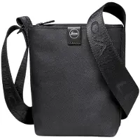 Leica Crossbody bolsa SOFORT / small, recycled fabrick negro