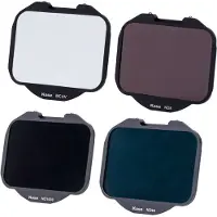 Kase Filtro Clip-in Sony A7/A9 Juego 4 en 1 (MCUV, ND8, ND64, ND1000)