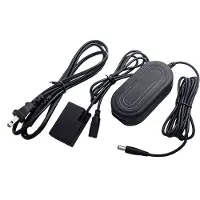 Caruba Canon LP-E17 (DR-E18) Batería Dummy + Adaptador de Corriente AC-E6 (Estándar de EE.UU.)