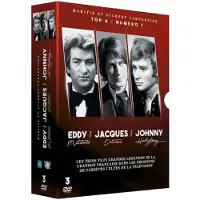 Dvd Les Plus Grandes Légendes De La Chanson Française Numéro 1 Coffret Johnny Hallyday Eddy Mitchell Jacques Dutronc