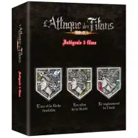 Dvd Blu-ray L´attaque Des Titans Films 1 à 3