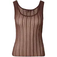 GUESS Top de punto 'AUDREY' marrón