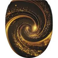 Sanilo Asiento de inodoro con sistema de cierre suave y sistema de fijación rápida Vortex, tapa de inodoro directamente del fabricante, tapa de váter, asiento de váter, tapa de inodoro