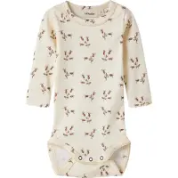 Lil´ Atelier Pijama entero/body beige / verde / rojo sangre