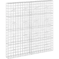 Syfax Gabión con Alambre de 5 mm y Malla de 10x10 cm 200x20x200 cm