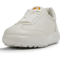 Camper para mujer. K201392-001 Zapatillas de Piel Pelotas XLF blanco (41), Plano, Cordones, Casual, outlet 2026.