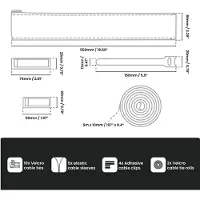 AROZZI Gestor De Cables Cablekit