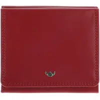 Golden Head Polo Cartera Bloqueo RFID Piel natural 10 cm rojo