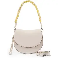Fredsbruder That’s My Bag Bolsa de hombro Piel natural 21 cm blanco