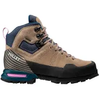Millet - Zapatillas de senderismo Mujer - G Trek 4E GTX W Dorite para Mujer de Cuero - Talla 4,5 UK - Beige