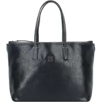 Tommy Hilfiger TH Monoplay Leather Bolsa de compras 35 cm negro