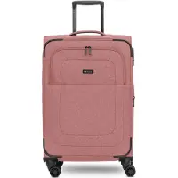 Redolz Essentials 12 MEDIUM, Trolley con 4 ruedas de 67 cm y asa expansible rosa