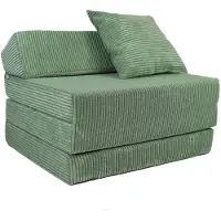 Merkloos Colchón plegable de 200x70x10 cm con reposacabezas y almohada