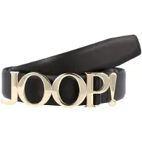 JOOP! Cinturón Piel natural 70 cm negro