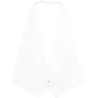 Suitable Donau Chaleco De Frac Blanco talla