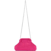 Ebeeza Bolso de noche fucsia