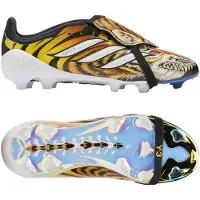 Adidas adidasBota de fútbol PREDATOR ELITE Y-3 con lengüeta plegable para césped natural seco para niños 32 Crew Yellow / Cloud White / Core Black Niño