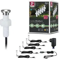 Paulmann Plug & Shine: Juego básico de foco empotrable LED MicroPen II