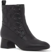 Karl Lagerfeld Monogram Ankle Mid Boots Black Talla: 39 | Botas Outlet | Mujer | Negro