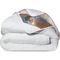 Merkloos Conjunto de sábanas para cama de 200x200 cm, con dos capas sueltas, de microfibra, ideal para camas de matrimonio