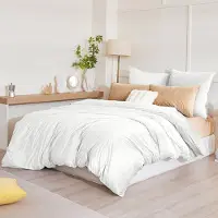Merkloos Juego de funda de edredón de franela, 220 x 240 cm, de 3 piezas, que incluye 2 fundas de almohada de 80 x 80 cm