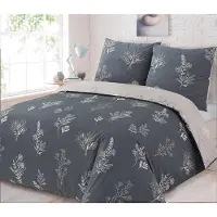 Merkloos Funda de edredón reversible de 200 x 200 cm con 2 fundas de almohada de 65 x 65 cm, 100% algodón
