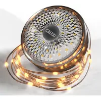 Calex Guirnalda de luces LED recargable Vista Party Lights RGBW, 8 metros
