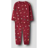 Name it Pijama 'NMNVISMAS' amarillo claro / rojo / blanco