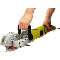 OEM Fresadora eléctrica de pared, 220V, 4000W, 6500 RPM, diámetro de la hoja de corte de 12,1 cm, profundidad de corte ajustable de 0 a 30 mm