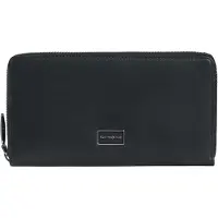 Samsonite Image Leather Cartera Bloqueo RFID Piel natural 18.5 cm negro