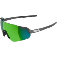 Alpina Farben - Turbo Air Q-Lite Mirror S2 + Q-Lite Pink S1 - Gafas de ciclismo verde