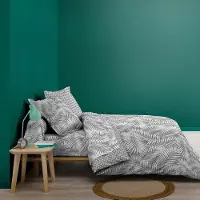 Merkloos Funda de edredón de 240 x 220 cm, fabricada en 100% algodón, color gris