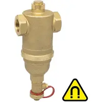 Flamco 746 | Separador de partículas para sistemas de calefacción y refrigeración, con cartucho magnético extraíble
