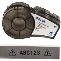 Brady M21-750-595-GY cinta vinilo negro sobre gris 19,1mm x 6,40M (original)