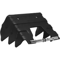 Atomic - Fijaciones de esquí de travesía - 1x2 Crampon Mtn/Backland Black - Talla 90 mm - Negro